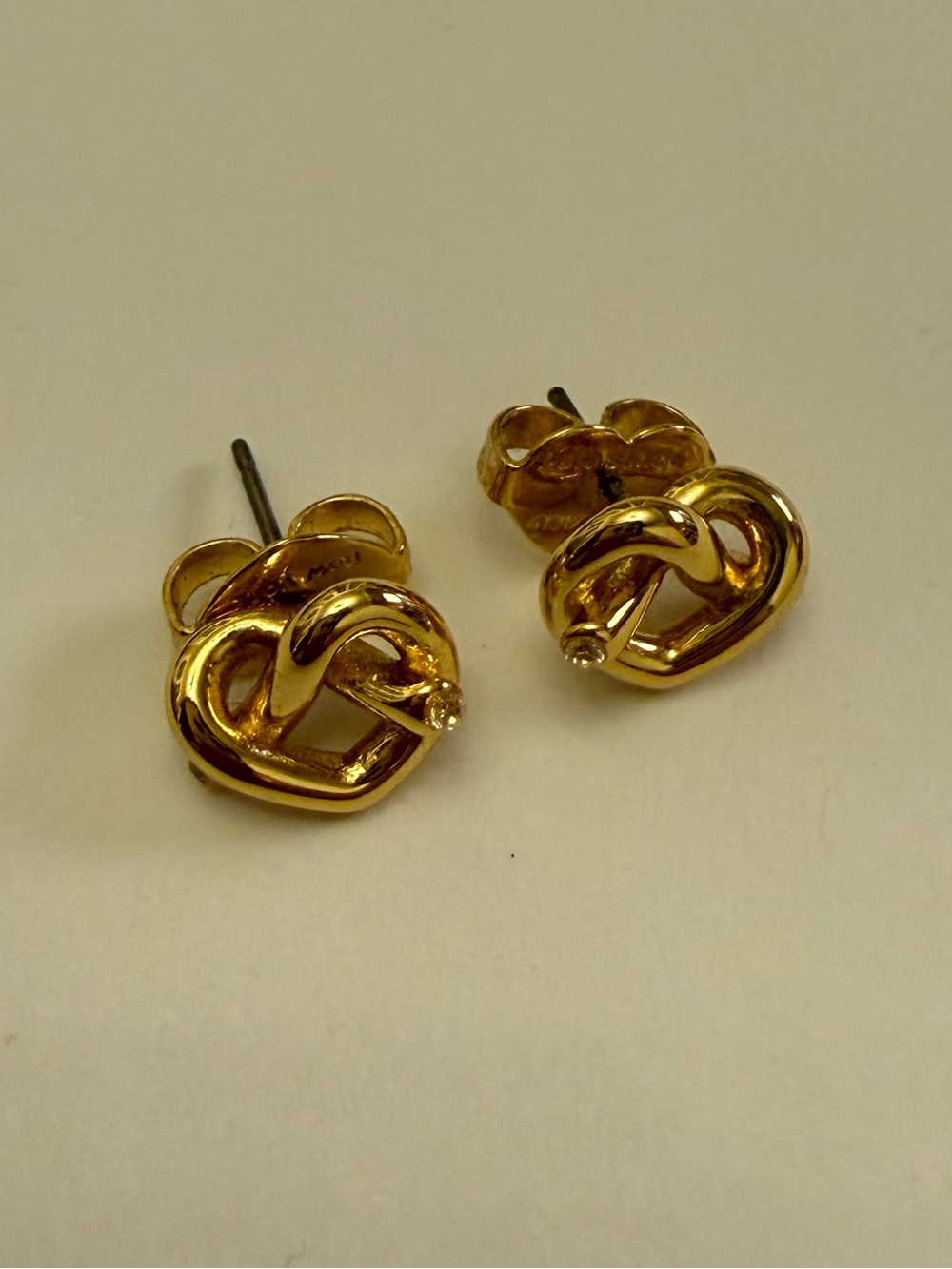 Kate Spade pretzel earrings